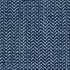 Garwood Indoor Outdoor Performance Textile | Blue Herringbone Inside Out Performance Fabric Bleach Cleanable