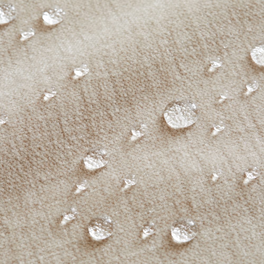 Varley Performance Textile | White Chenille Supreen Bleach Cleanable Liquid Barrier